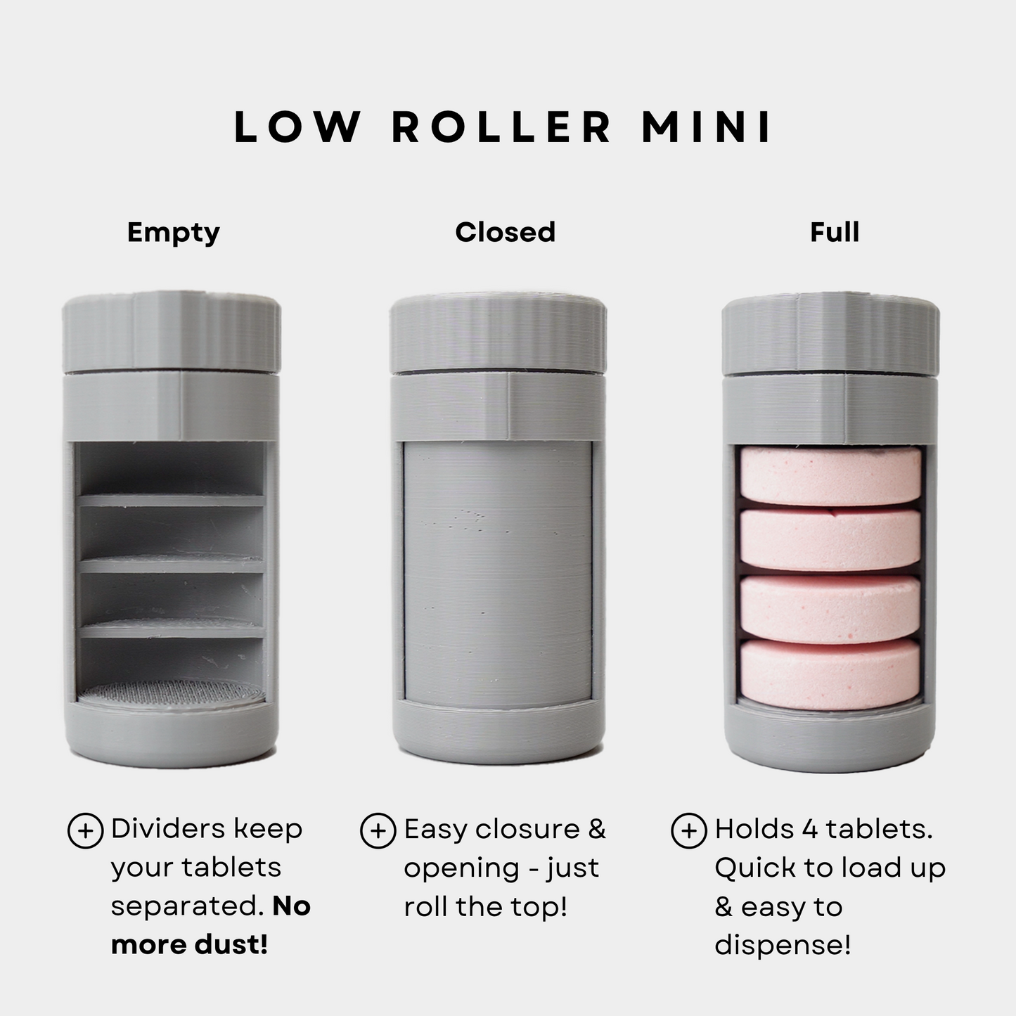 The Low Roller Mini - Pink