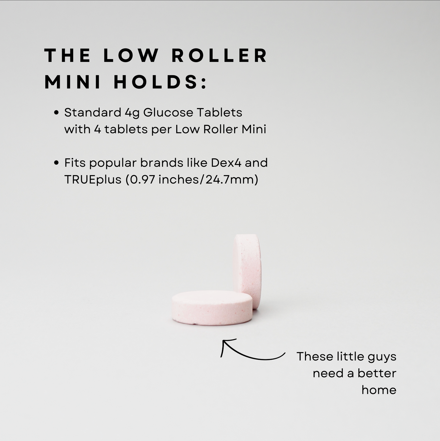 The Low Roller Mini - White